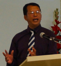 Rev James Tin Kung, Pastor of the Perth Chin Baptist Church